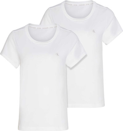 T-shirt Calvin klein T-shirt girocollo set 2 pezzi white
