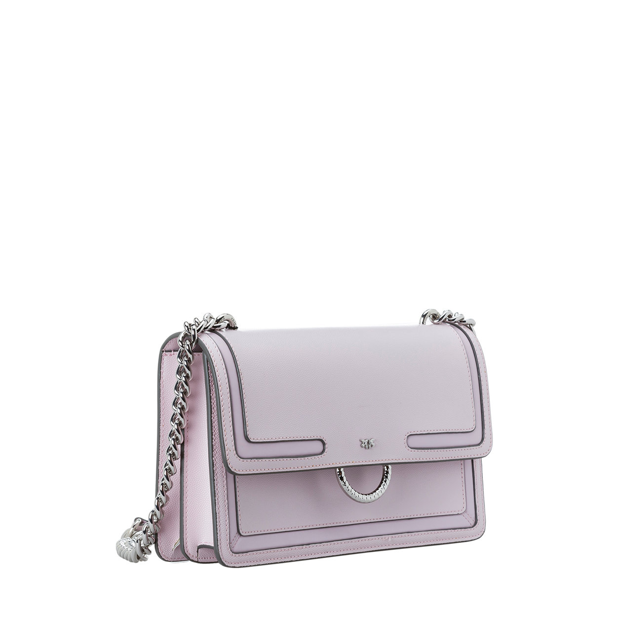 pale pink crossbody bag