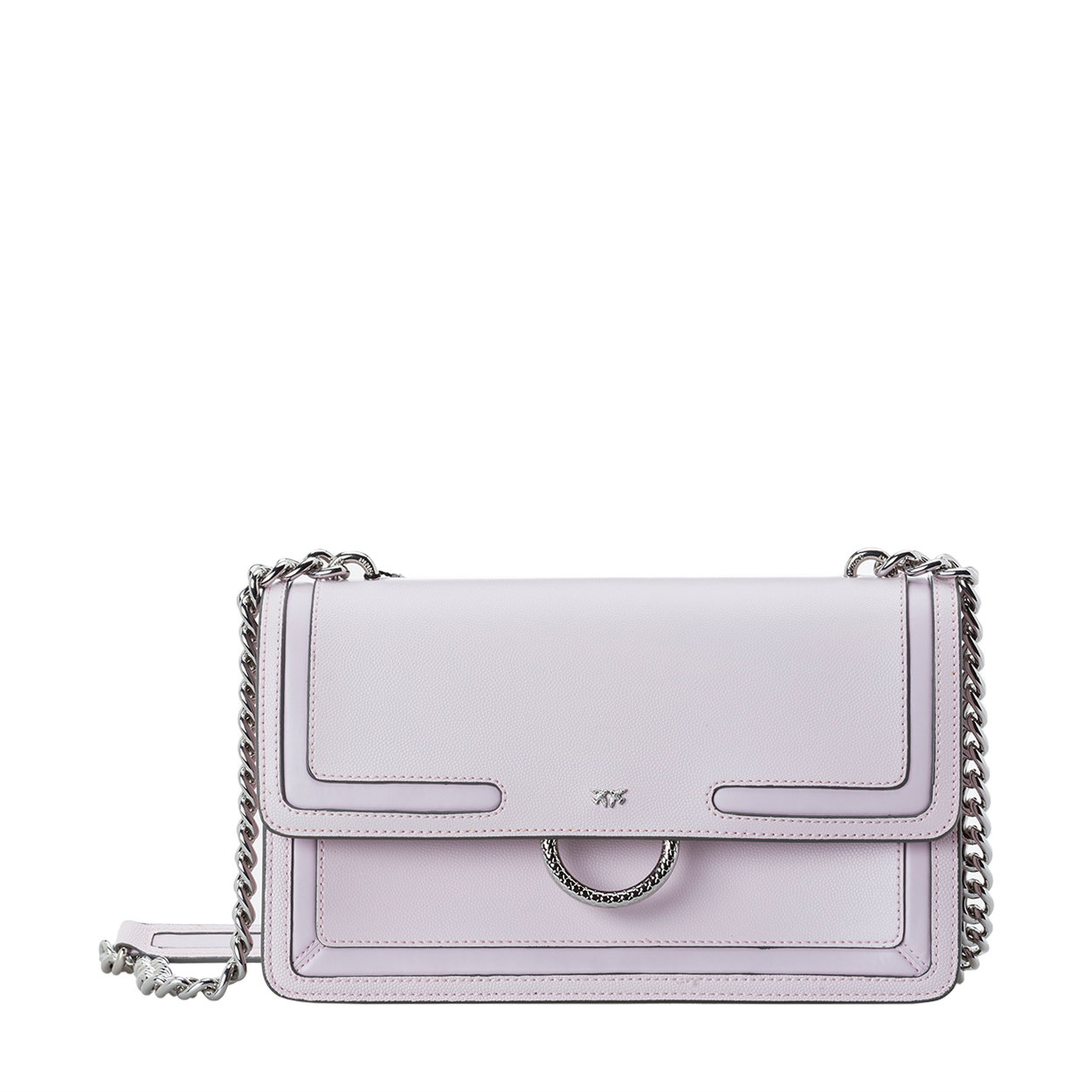 pale pink crossbody bag