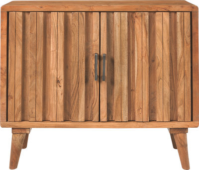 Credenze e madie Line - credenza 2 sportelli, marrone
