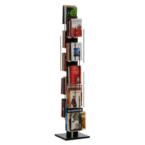 Libreria a colonna TOWER-A, bianco/rovere - Tomasucci special price -  Acquista su Ventis.