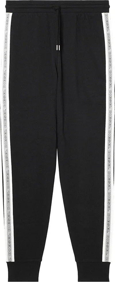 Tuta Pantaloni tuta con fasce con logo neri