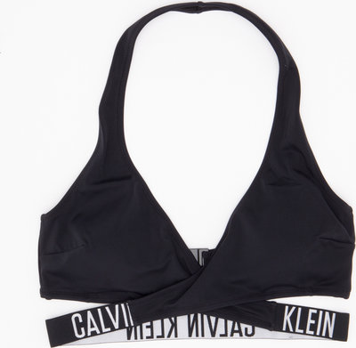 Costumi Bralette incrociata CK nero