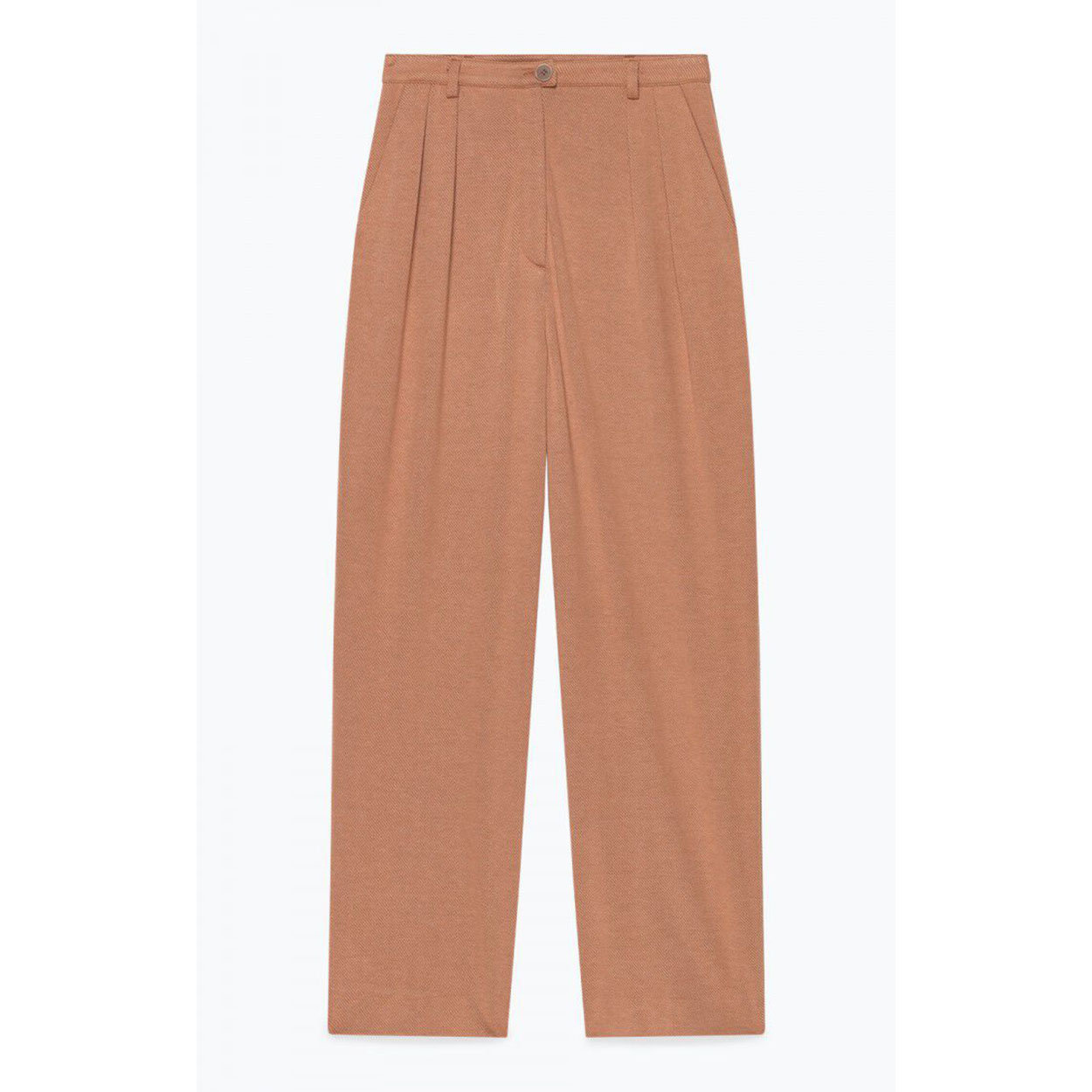 Image of Pantaloni oversize rosa antico