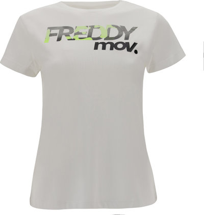 T-shirt Freddy T-shirt manica corta camouflage fluo