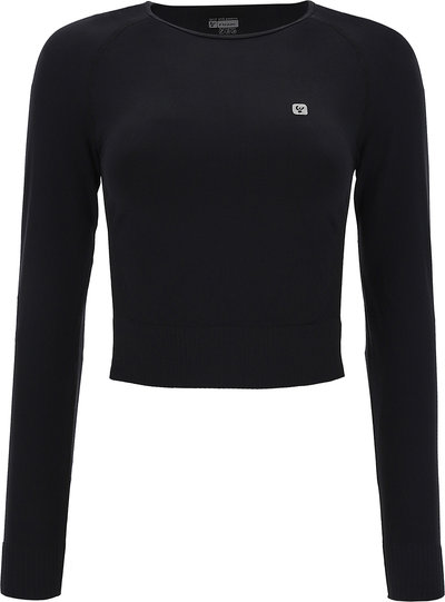 T-shirt Freddy T-shirt manica lunga nera