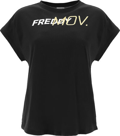 T-shirt Freddy T-shirt manica corta nera