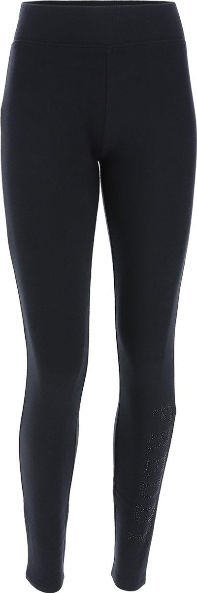 Leggings Freddy Leggings in cotone vita alta e stampa in strass neri