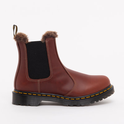 Stivaletti Stivaletti chelsea 2976 Leonore con rivestimento in pelliccia marroni