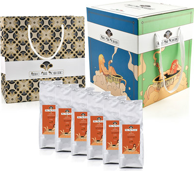 Grani 6 sacchetti da 250 Gr - Miscela Giovanna Espresso Italiano di Lusso in Grani