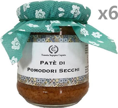 Creme & patè 6 vasetti 200 gr - Patè di Pomodoro Secco