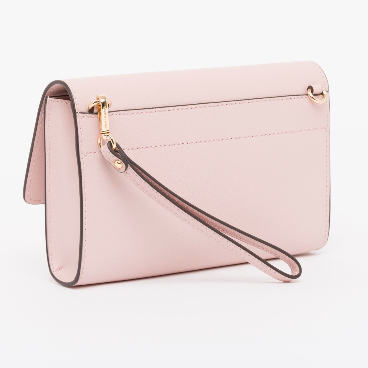 Michael Kors 3 in 1 powder pink saffiano leather shoulder bag - Michael Kors