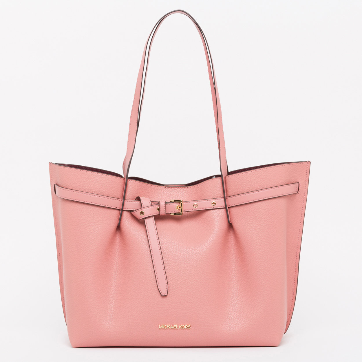 Image of Michael Kors Tote bag Emilia in pelle rosa