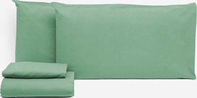 Biancheria Letto Completo letto matrimoniale Siena - no stiro, verde