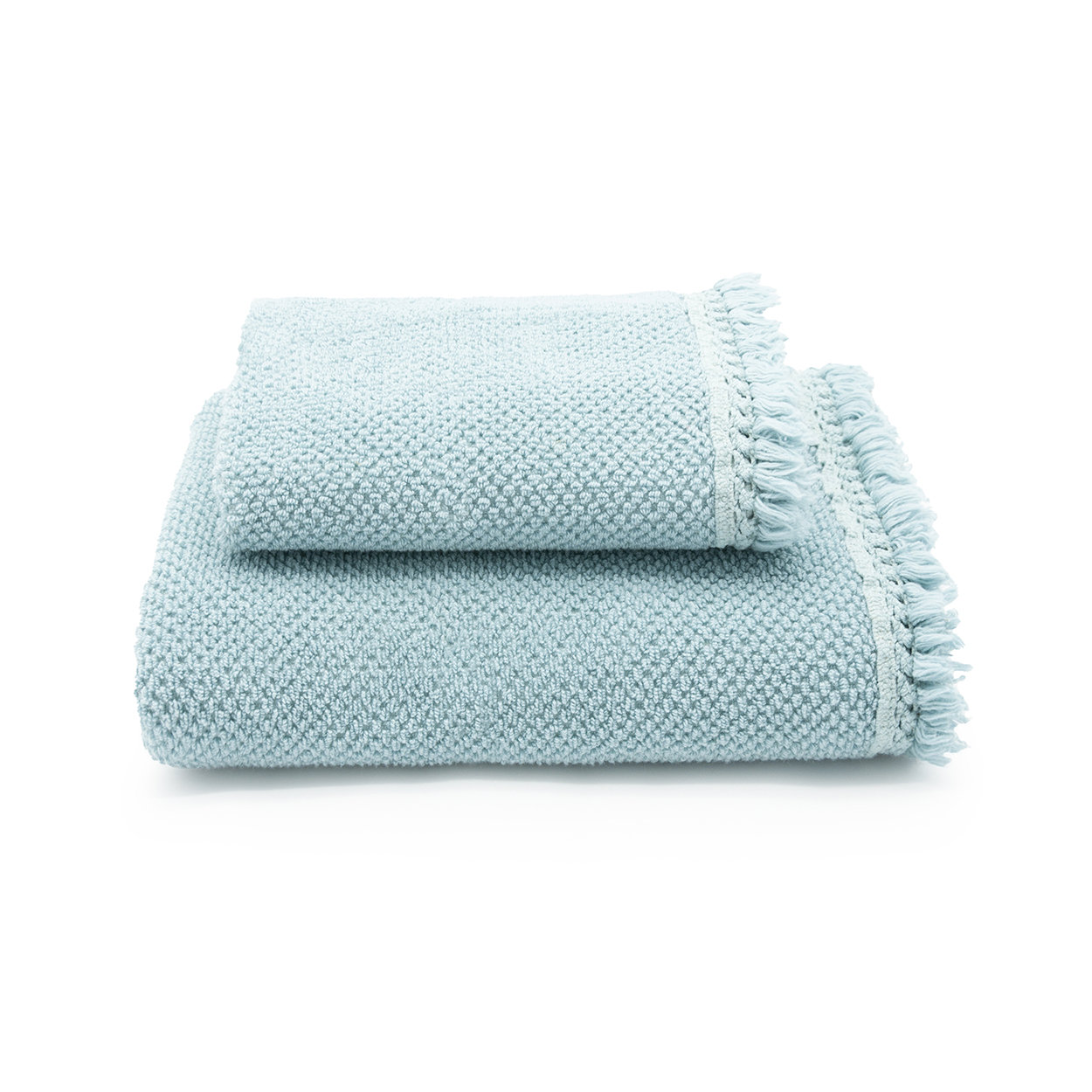 Set asciugamani Eden (1 asciugamano viso + 1 asciugamano ospite), turchese