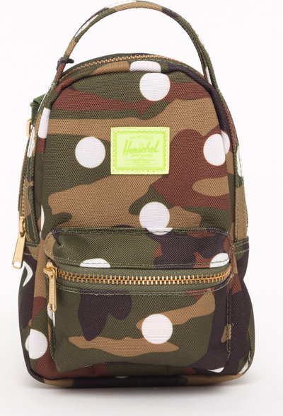 Zaini herschell zaino Nova Crossbody camouflage con pois