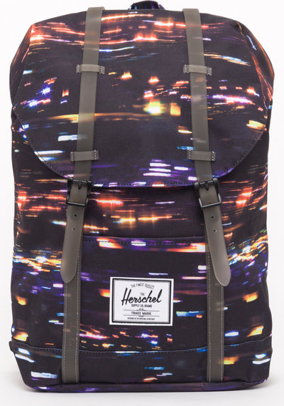 Zaini Herschel zaino Retreat night lights