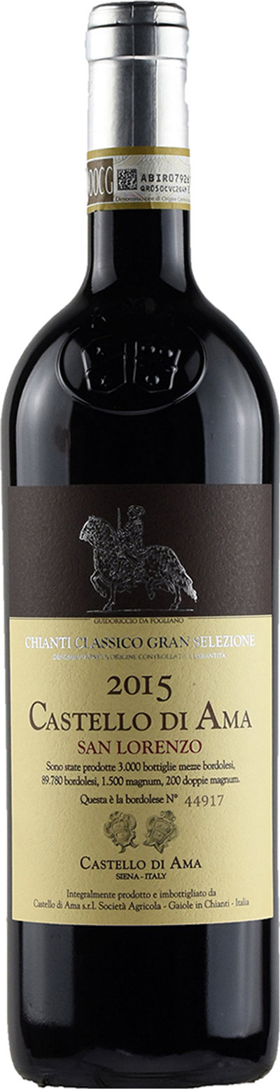 Vini rossi 1 bottiglia - Chianti Classico DOCG Vigneto San Lorenzo 2015