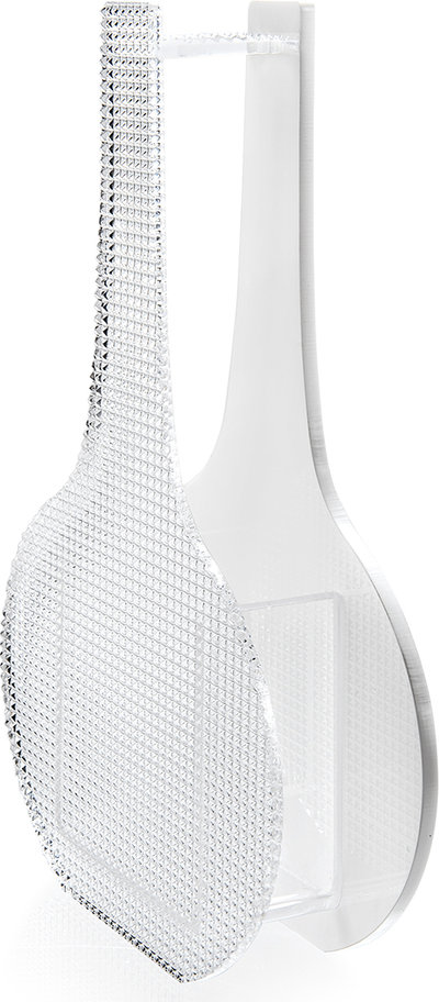 Oggetti funzionali Silhouette vaso trasparente/bianco