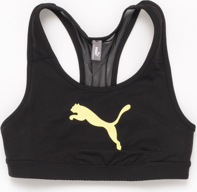Reggiseni Puma Mid Impact 4Keeps Bra nero