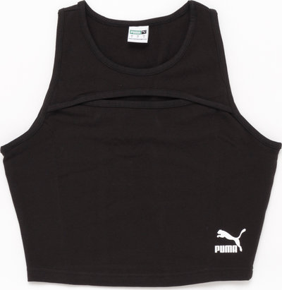 Reggiseni Puma top Classics Cut-Out nero
