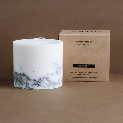 Candela Profumata - Erica 1700ml (fragranza fiori di erica)