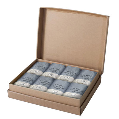 Farine e Preparati Cofanetto con 8 confezioni da 1 kg - Farina Semola di grano duro