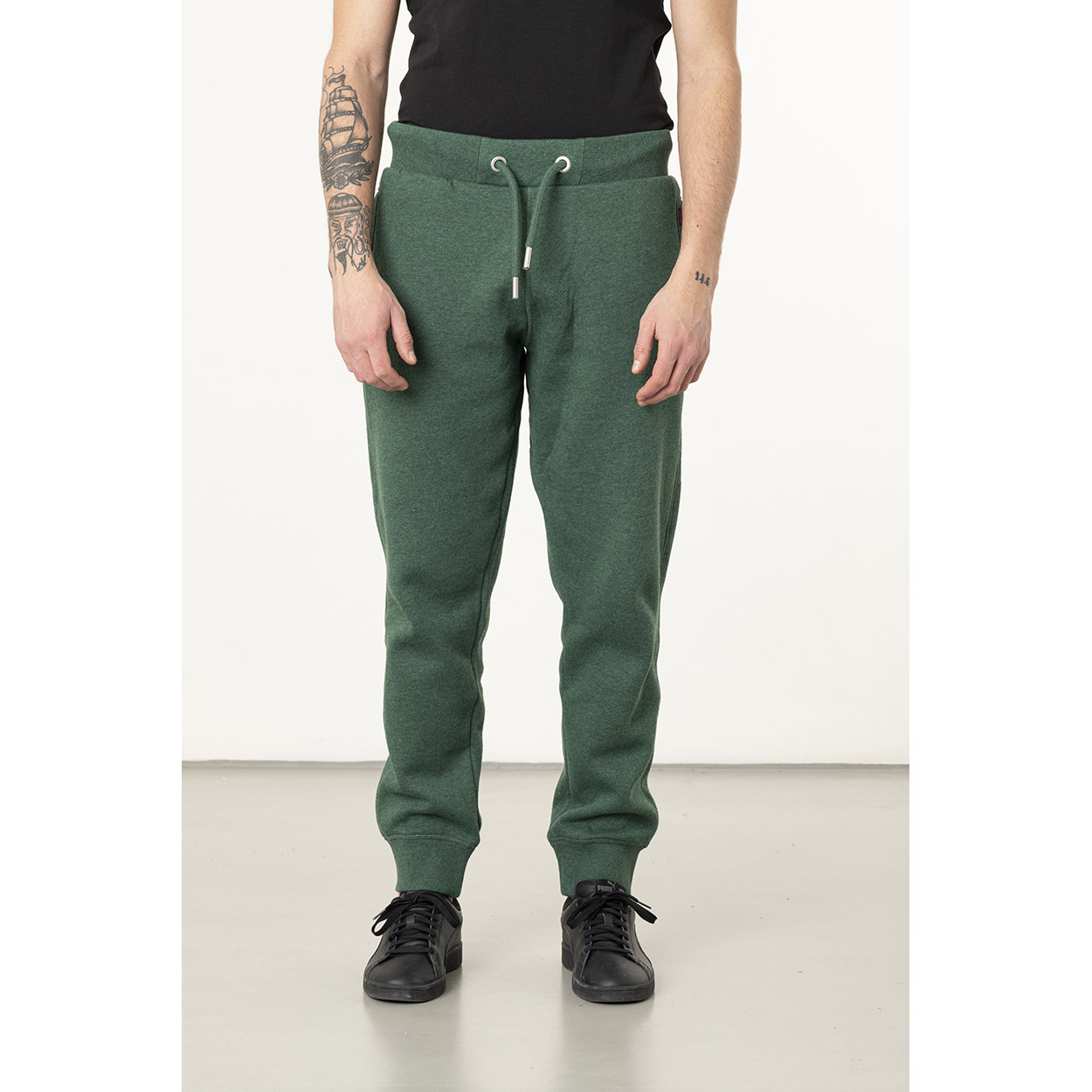 Superdry pantaloni tuta verde melange - Superdry - Acquista su Ventis.