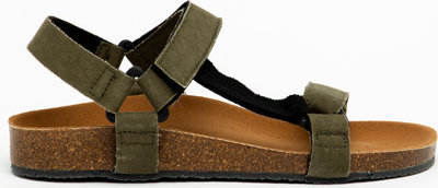 Sandali Scholl Greeny Heaven verde militare