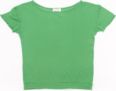 T-shirt American Vintage t-shirt Massachussetts verde erba