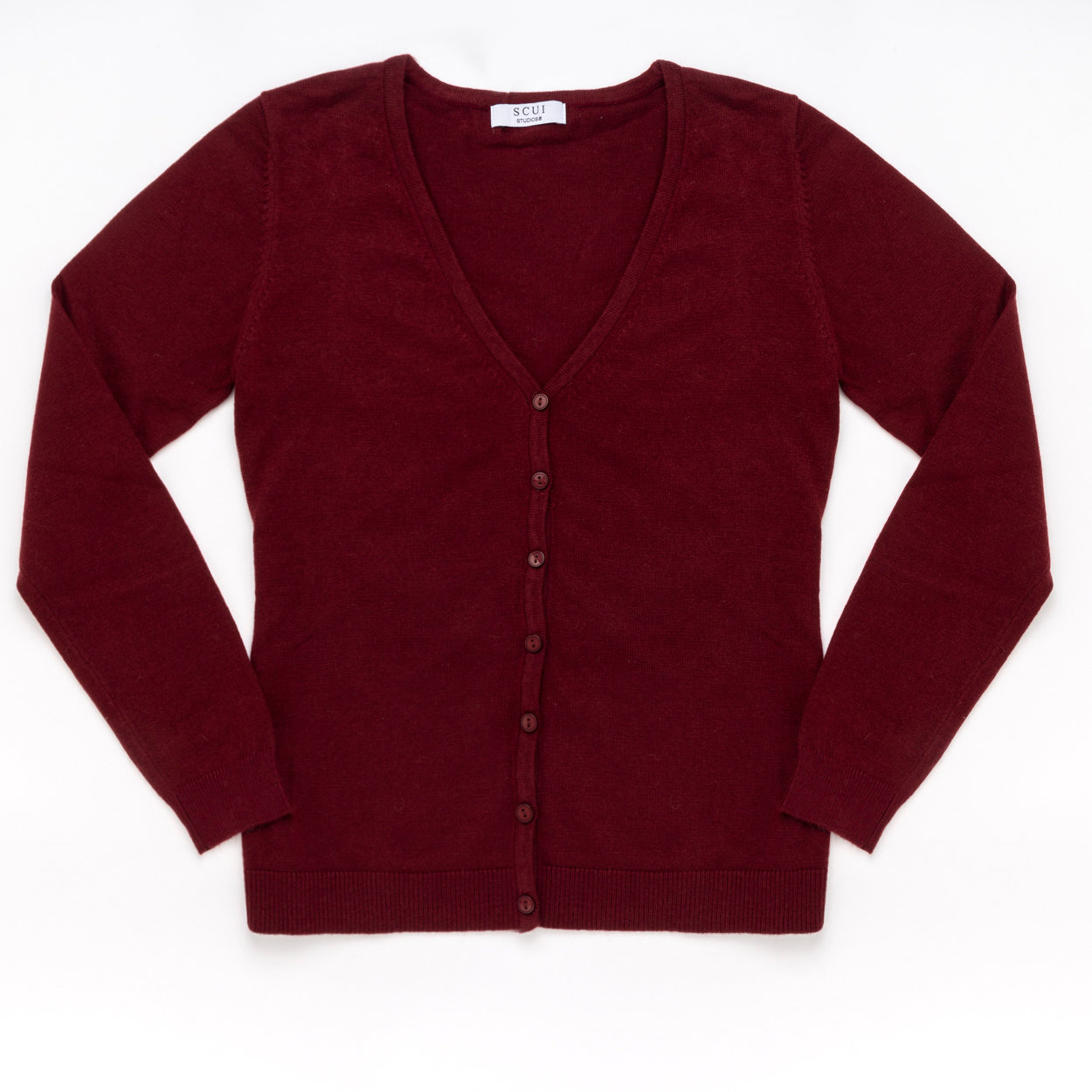 Scui cardigan bordeaux - Scui Studios 