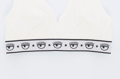 Reggiseni Chiara Ferragni reggiseno triangolo a vela bianco
