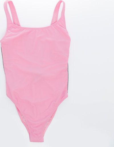 Costumi Chiara Ferragni costume intero logomania rosa