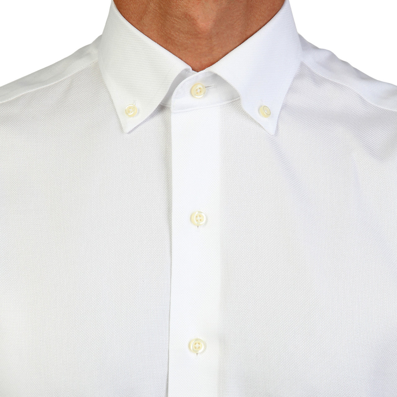 camicia bianca button down