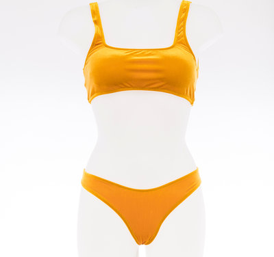 Costumi Lab84 bikini velour mirra