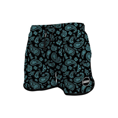 Costumi Lab84 short bandana ottanio
