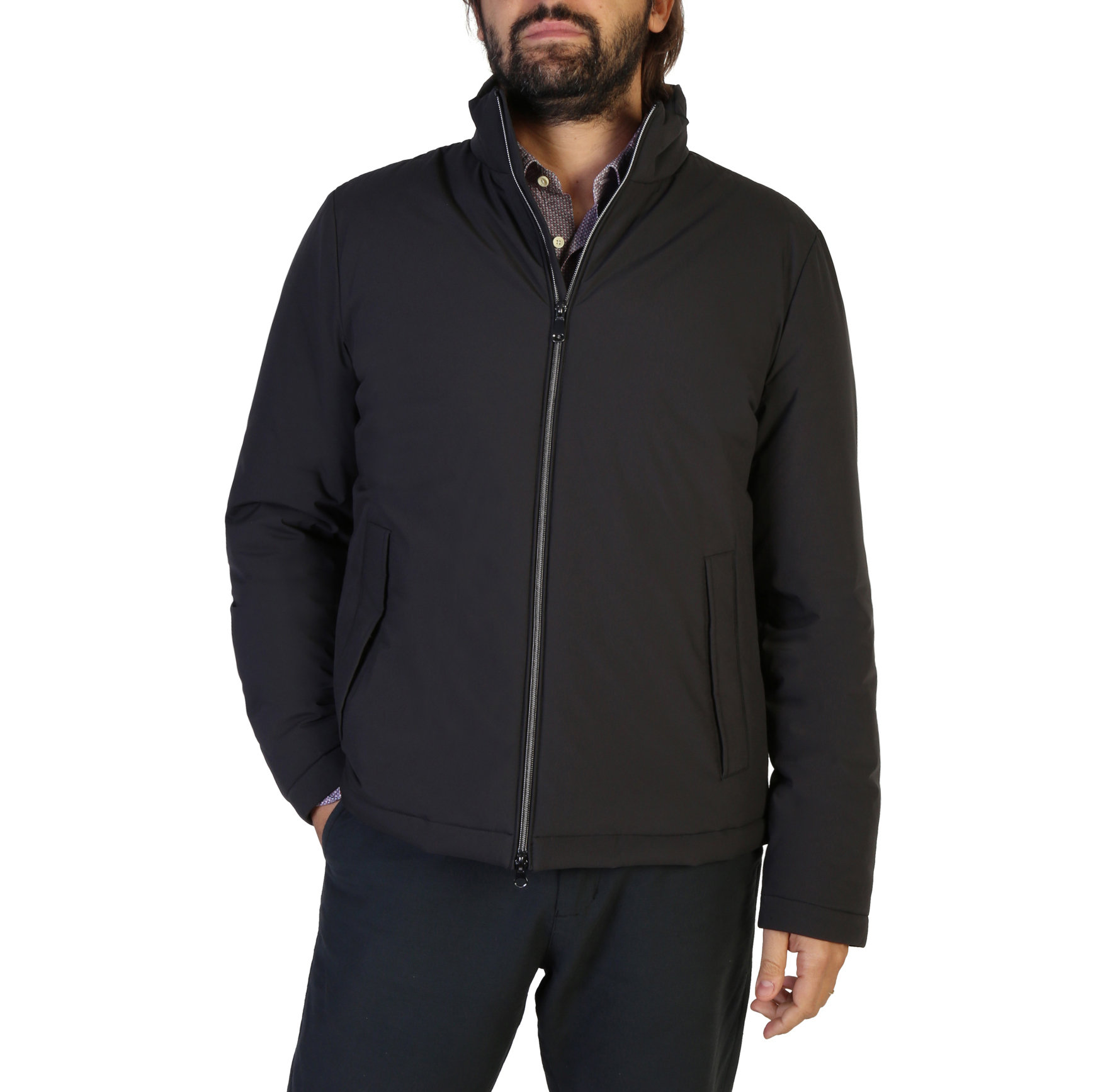 Chaquetas negras para hombre - - Compra en Ventis.