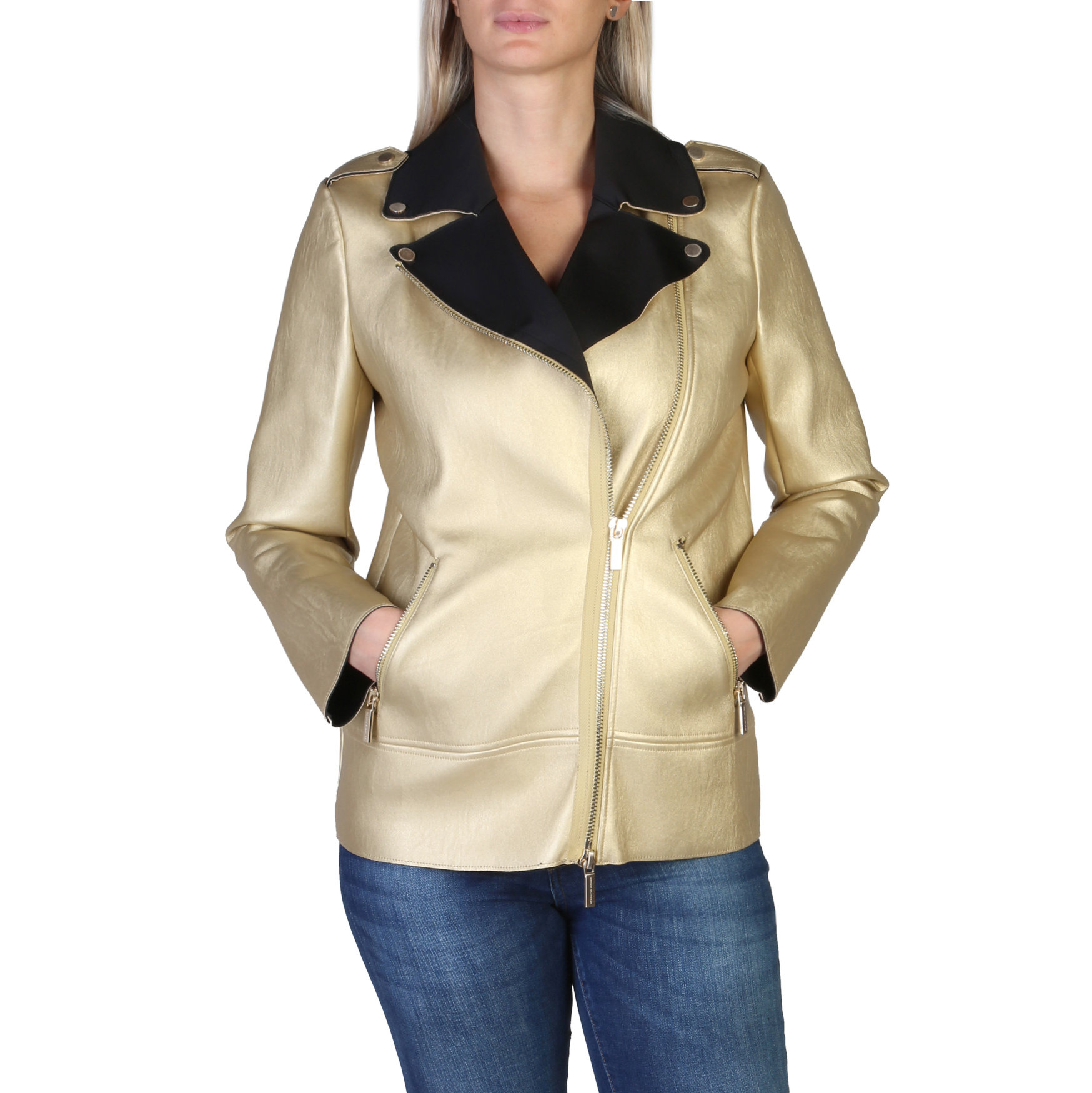 Chaquetas amarillas para mujer - Armani Exchange - Compra en Ventis.