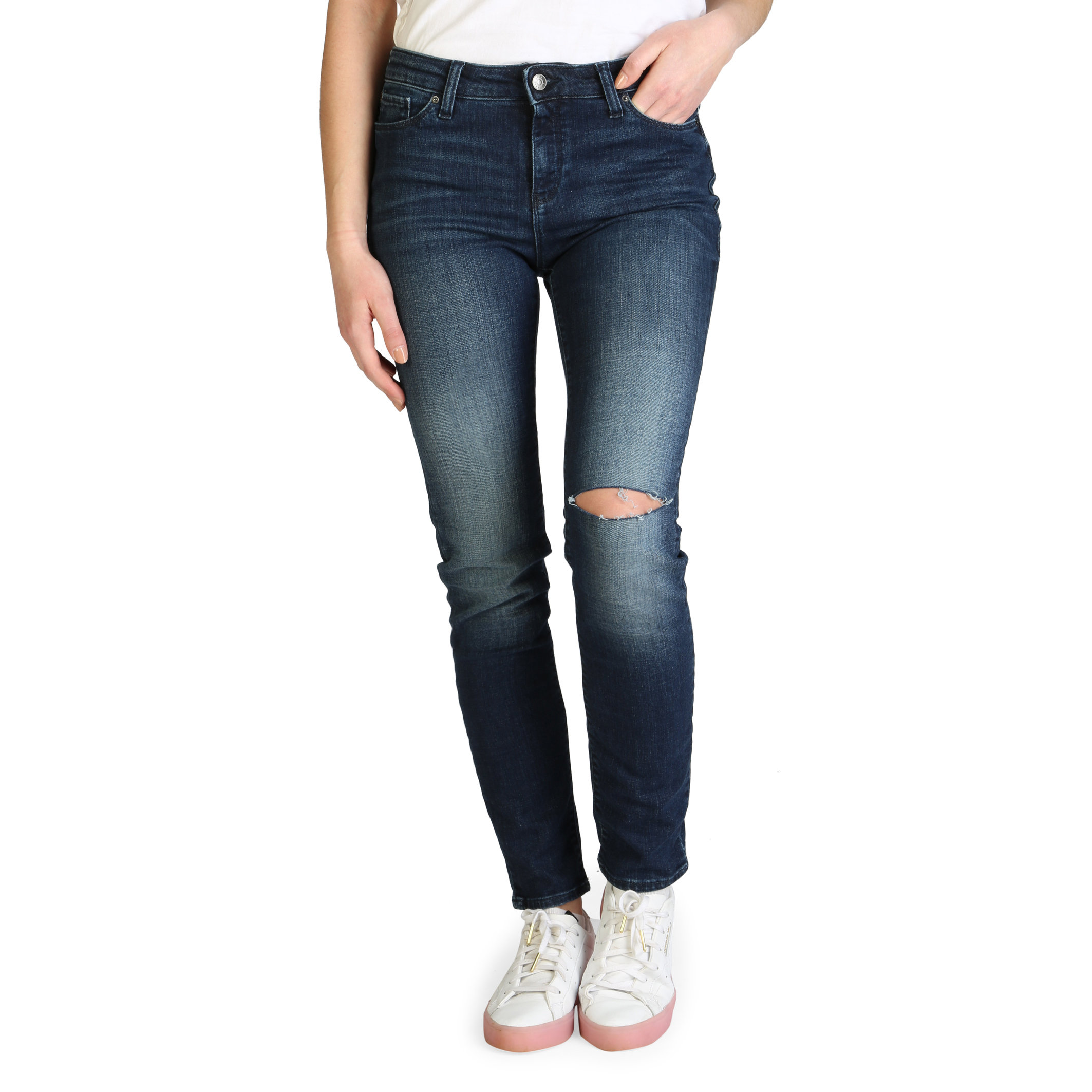 Jeans azules para mujer - Armani Exchange - Compra en Ventis.