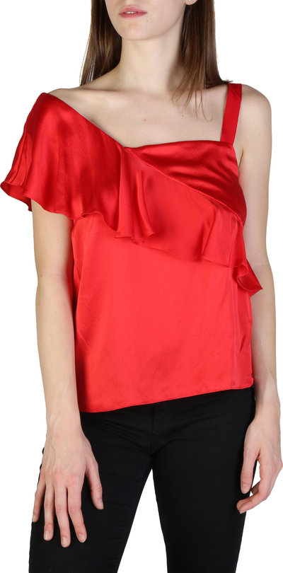 Canotte Top Rosso Donna