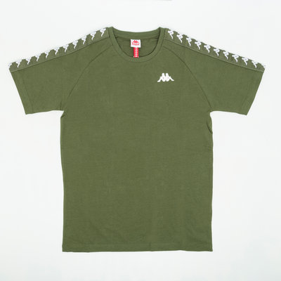 T-shirt Kappa t-shirt banda Coen slim verde prezzemolo