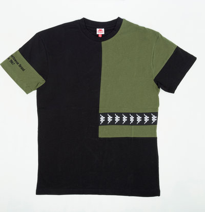 T-shirt Kappa t-shirt banda Vision color block