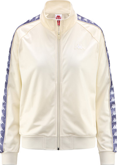 Kappa felpa con zip panna
