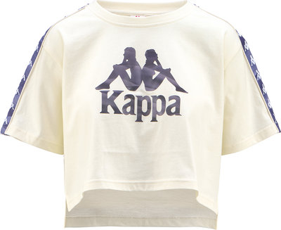 Kappa t-shirt crop panna