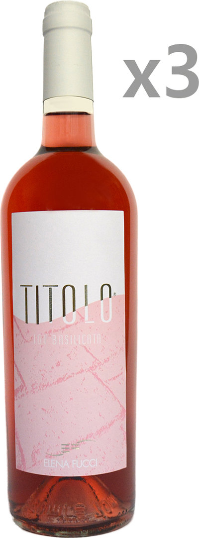 Vini rosé 3 bottiglie - "Pink Eedition" IGT Basilicata Rosato 2021