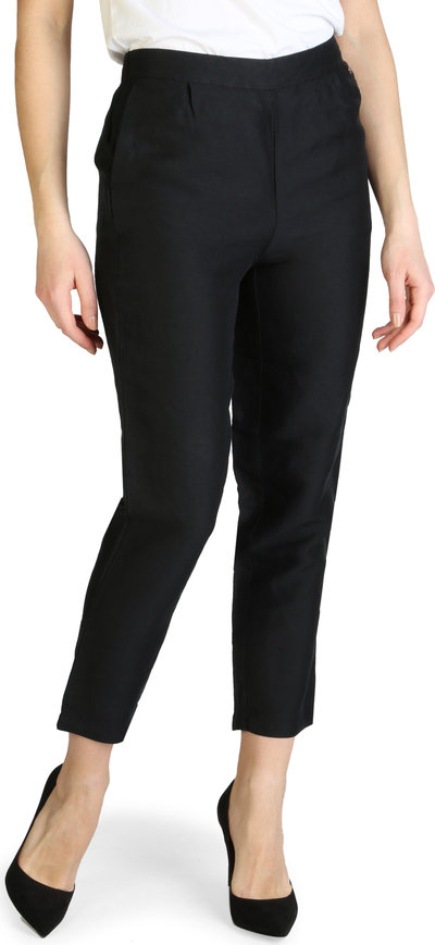 Casual Pantaloni Nero Donna