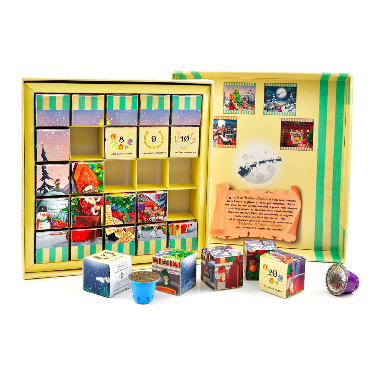 Antico Caffè Novecento Calendario Avvento 25 Capsule Compatibili