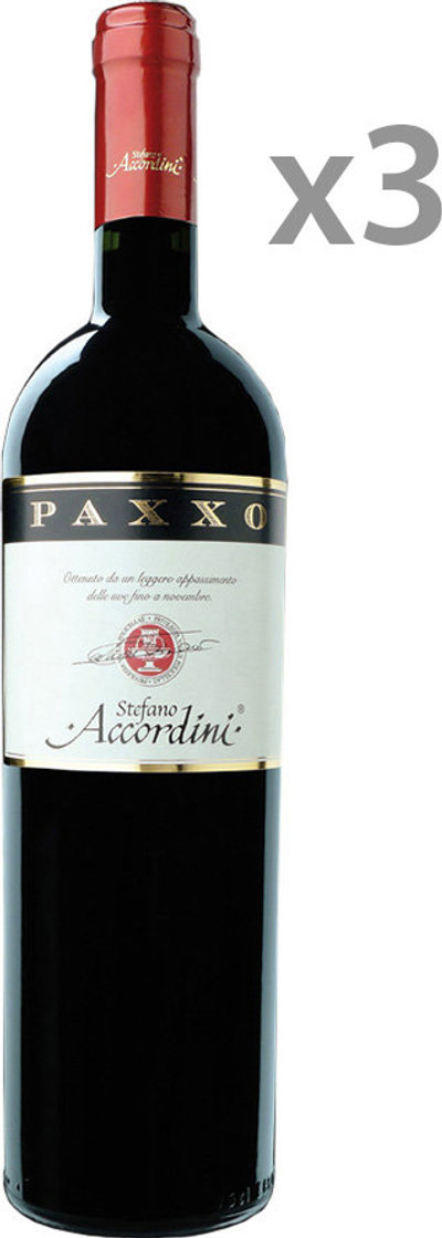 Vini rossi 3 bottiglie Paxxo IGT Rosso del Veneto 2019