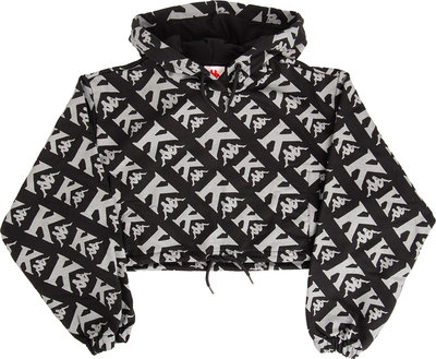 Felpe Kappa MAGLIA Nero - Grigio