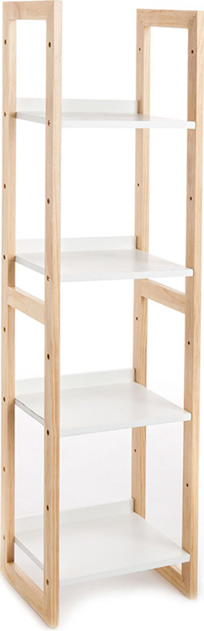Mensole e Scaffali Colonna VARM, rovere/bianco